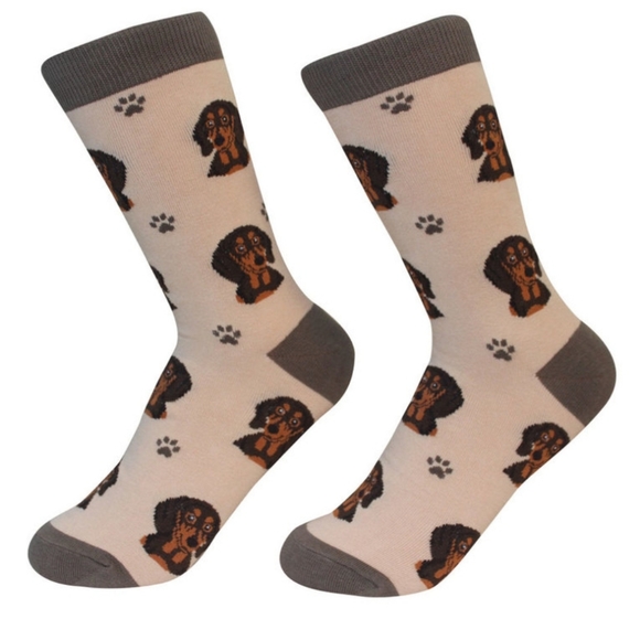 Dachsund Unisex Socks. - Picture 2 of 2